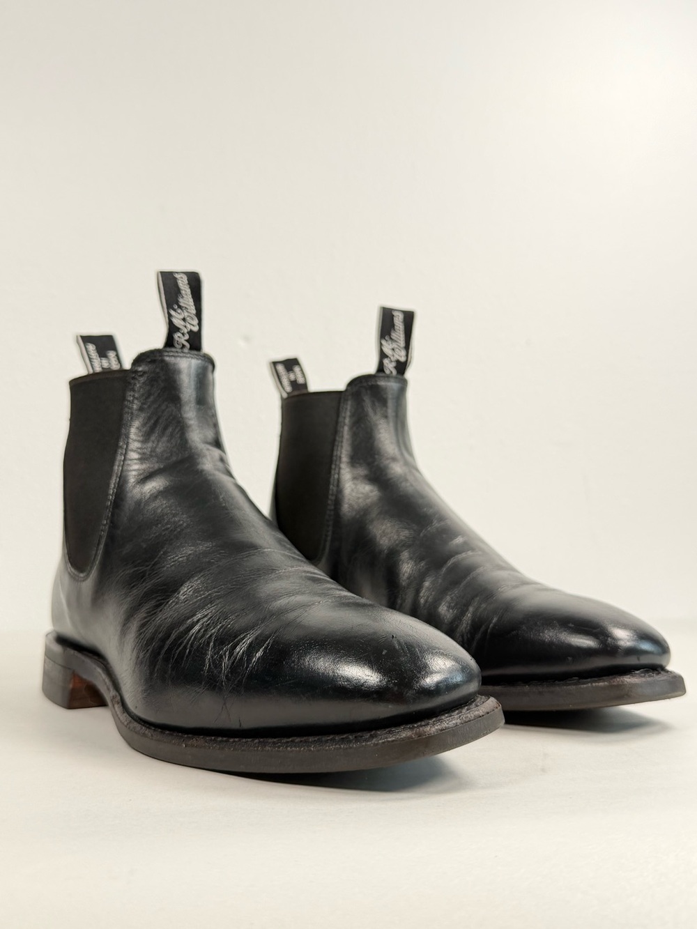 R.M. Williams Men’s Craftsman Yearling Leather Boots Size 8.5 B US (7.5 F UK/AU)